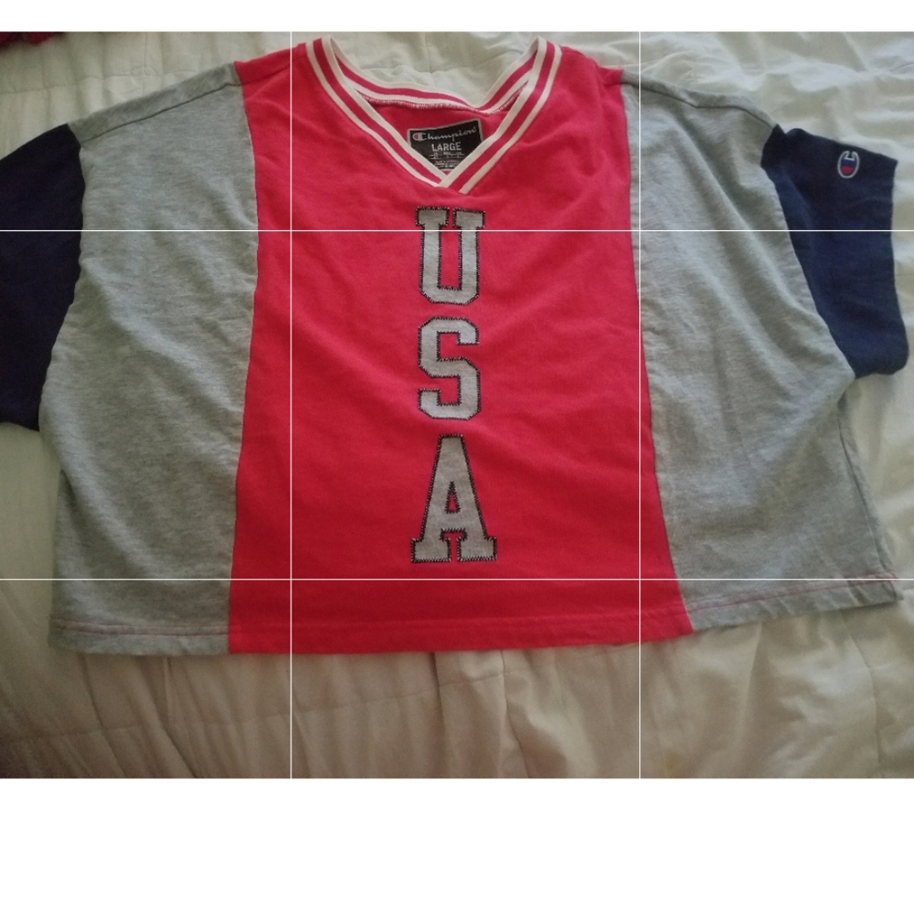 Champion USA tee
